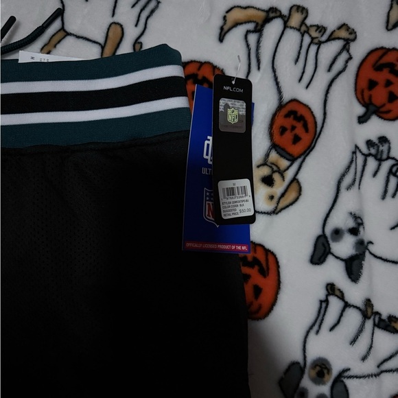 NWT Philadelphia Eagles Classic Mesh Shorts in Green/Black, Size M - Picture 3 of 6